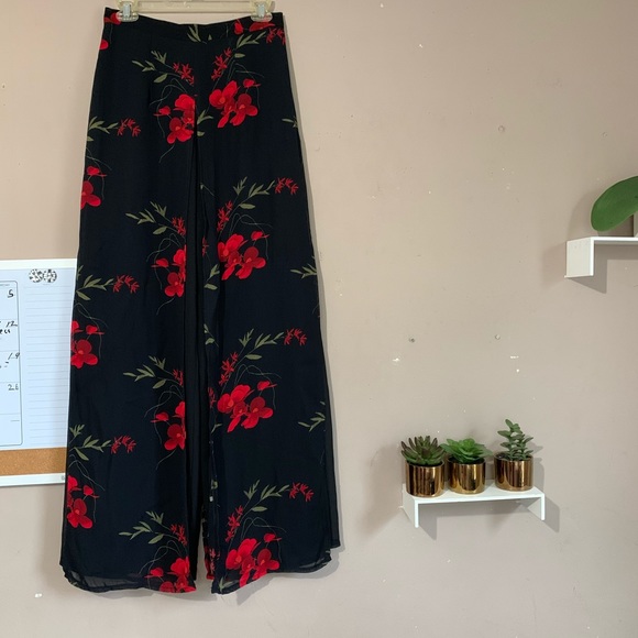 Joseph Ribkoff Pants - JOSEPH RIBKOFF Pants High Waist Sheer Overlay